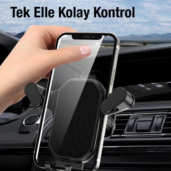 Ally Z1S Aracuçi Havalandırma Telefon Tutucu 360°| Silent Clamp