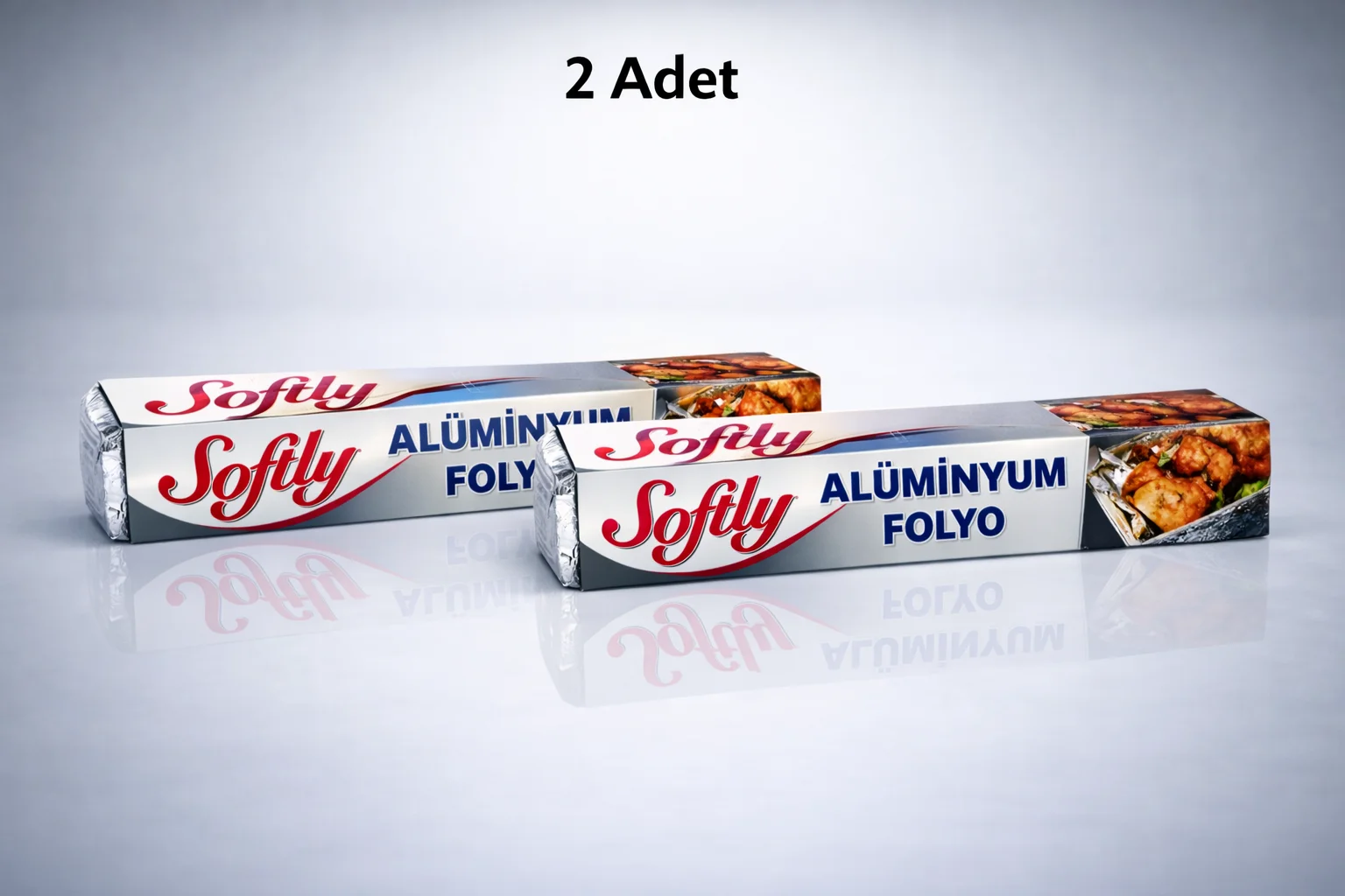 Alüminyum Folyo 3,5 Metre Mutfak Folyosu - Isıya Dayanıklı Gıda Saklama ve Fırın Folyosu (2 Adet)