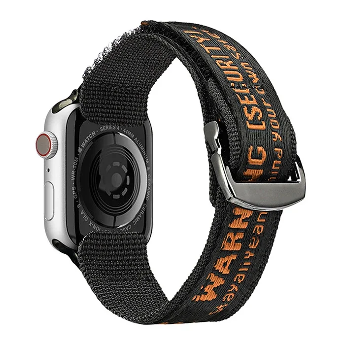Apple Watch Naylon Kayış 42/44/45 mm - Terletmeyen Nehir Dokuma Loop