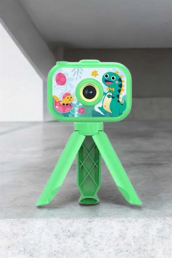 Ayaklı Mini Fotoğraf Makinesi Çocuk İçin Eğitici Video Kamera - 3-12 Yaş