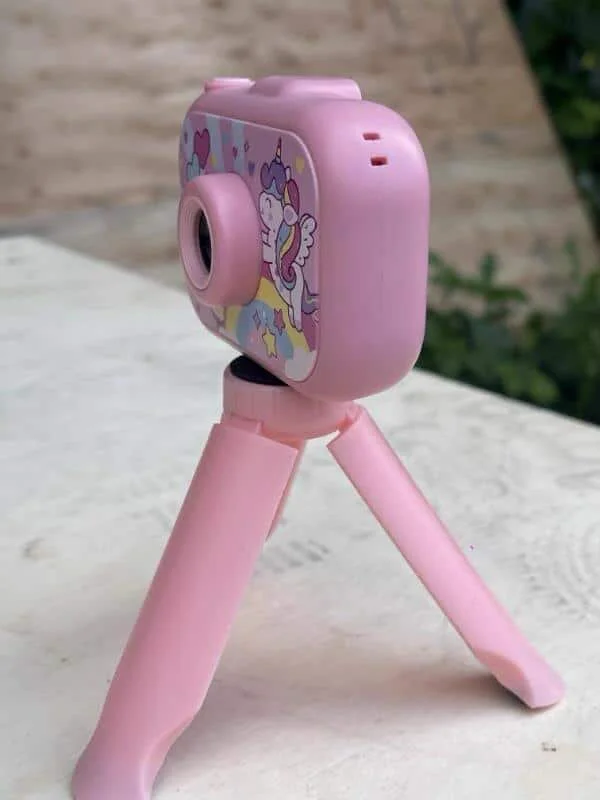 Ayaklı Mini Fotoğraf Makinesi Çocuklar İçin Eğitici Video Kamera - Çocuk Fotoğraf Makinesi, Mini Kamera, Eğitim Seti