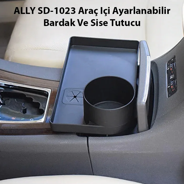 Ayarlanabilir Araba Bardak Tutucu - Konsola Monte KOLSUZ Kupa & Şişe Askısı