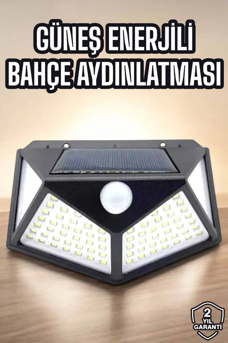 Bahçe Balkon ve Teras Aydınlatma Led Işık - Güneş Enerjili Dış Mekan Aydınlatma