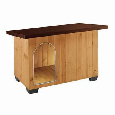 Northcity Baita 80 Ahşap Köpek Kulübesi 69x102x68 cm - Kışa Hazır
