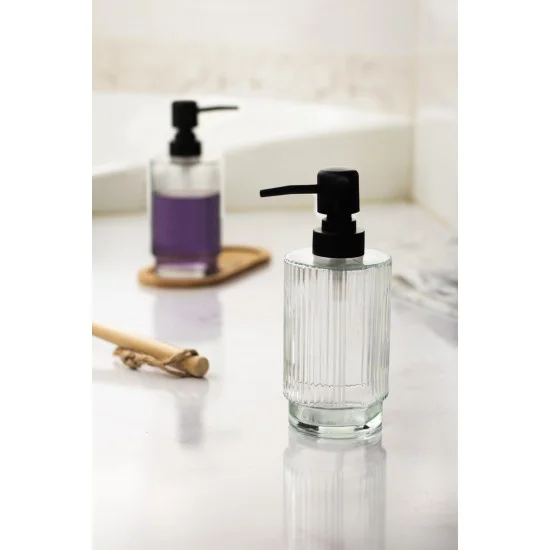 Bambu Altlıklı Sıvı Sabunluk Seti - 300ml Eko Tasarım