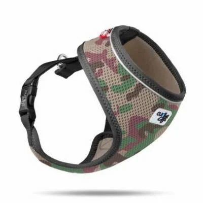 Northcity Basic Air-Mesh Köpek Göğüs Tasması Kamuflaj XS - Rahat 