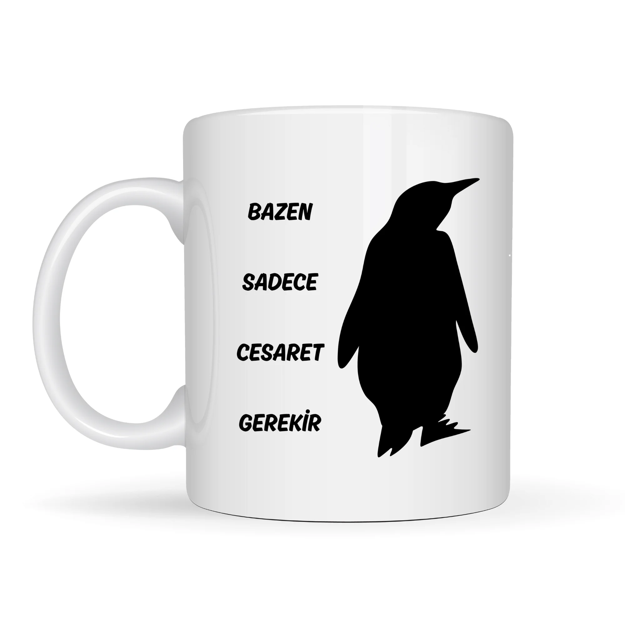Northcity Bazen Sadece Cesaret Gerekir Kupa – Nihilist Penguen Ta