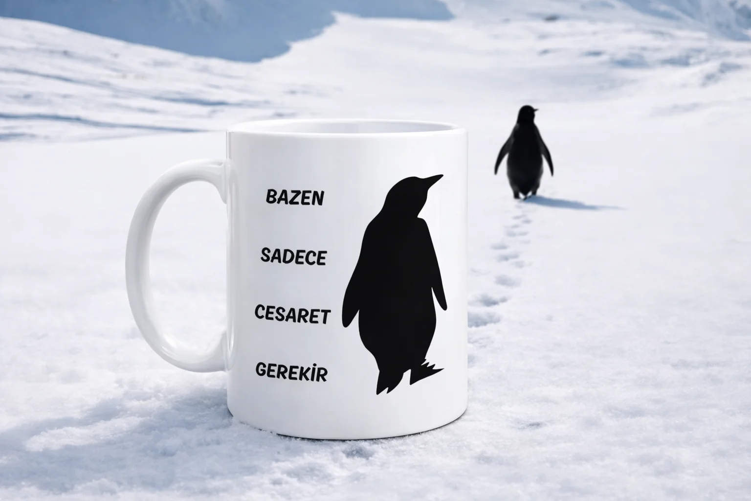 Northcity Bazen Sadece Cesaret Gerekir Kupa – Nihilist Penguen Ta