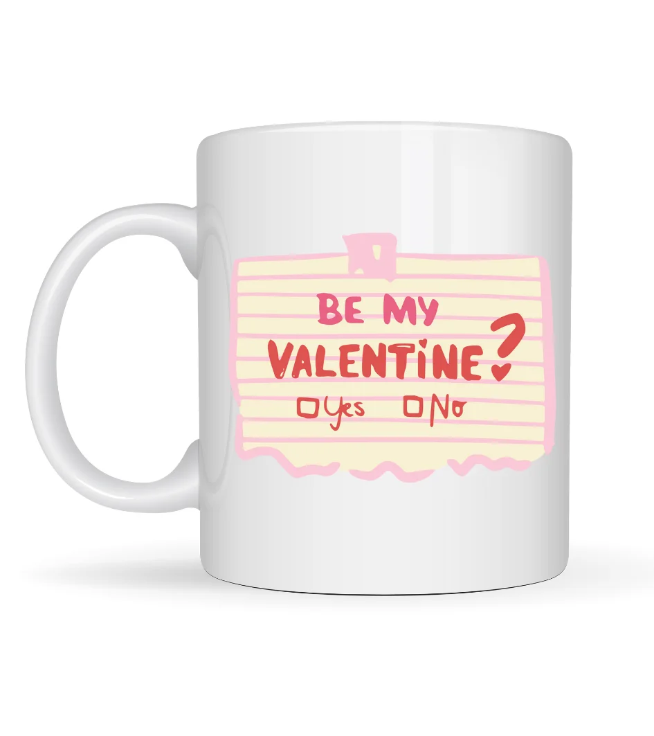 Northcity Be My Valentine Porselen Kupa - Sevgililer Günü Model 8