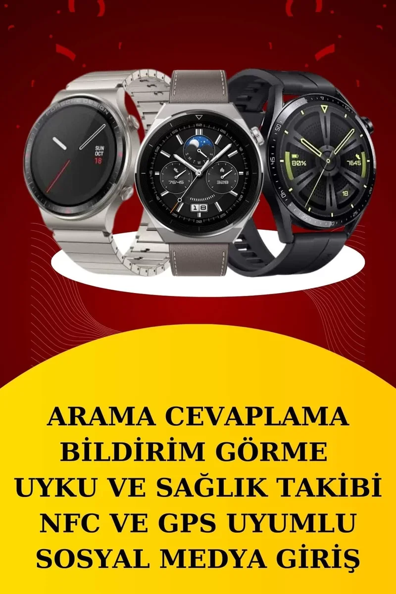 Bluetooth Kulaklık ve Akıllı Saat Spor Seti - Titreşimli Bildirim, 2000mAh Şarj Kutusu ve IPX5 Su Geçirmez