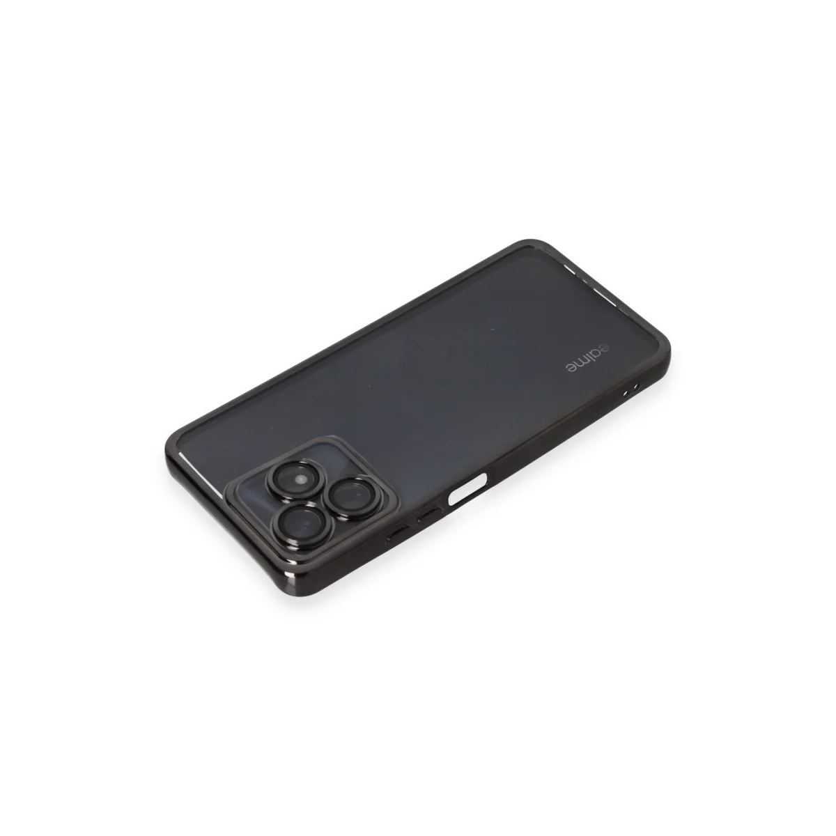 Northcity C53 Kılıf Razer Lensli Silikon - Siyah Koruma Kılıfı