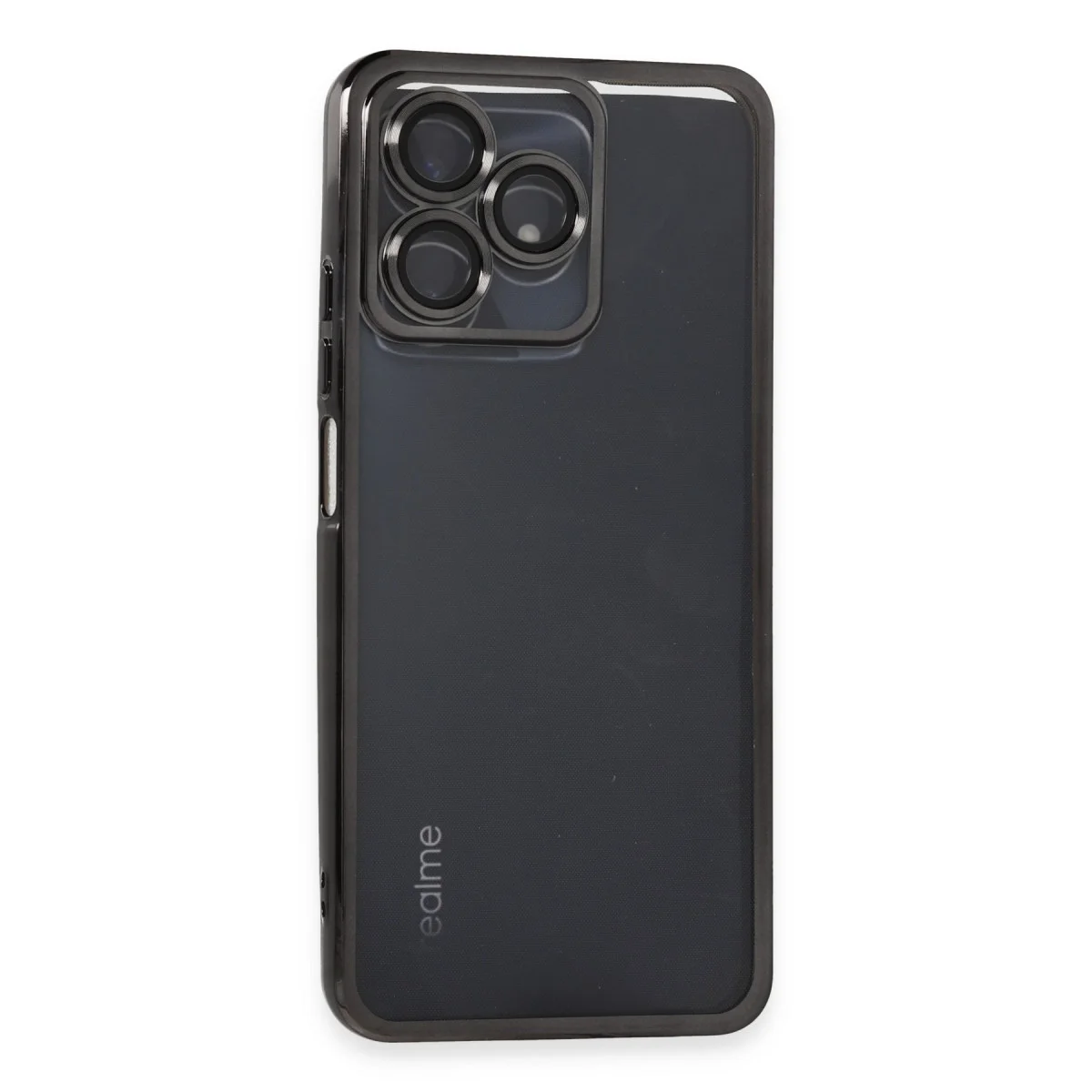 Northcity C53 Kılıf Razer Lensli Silikon - Siyah Koruma Kılıfı