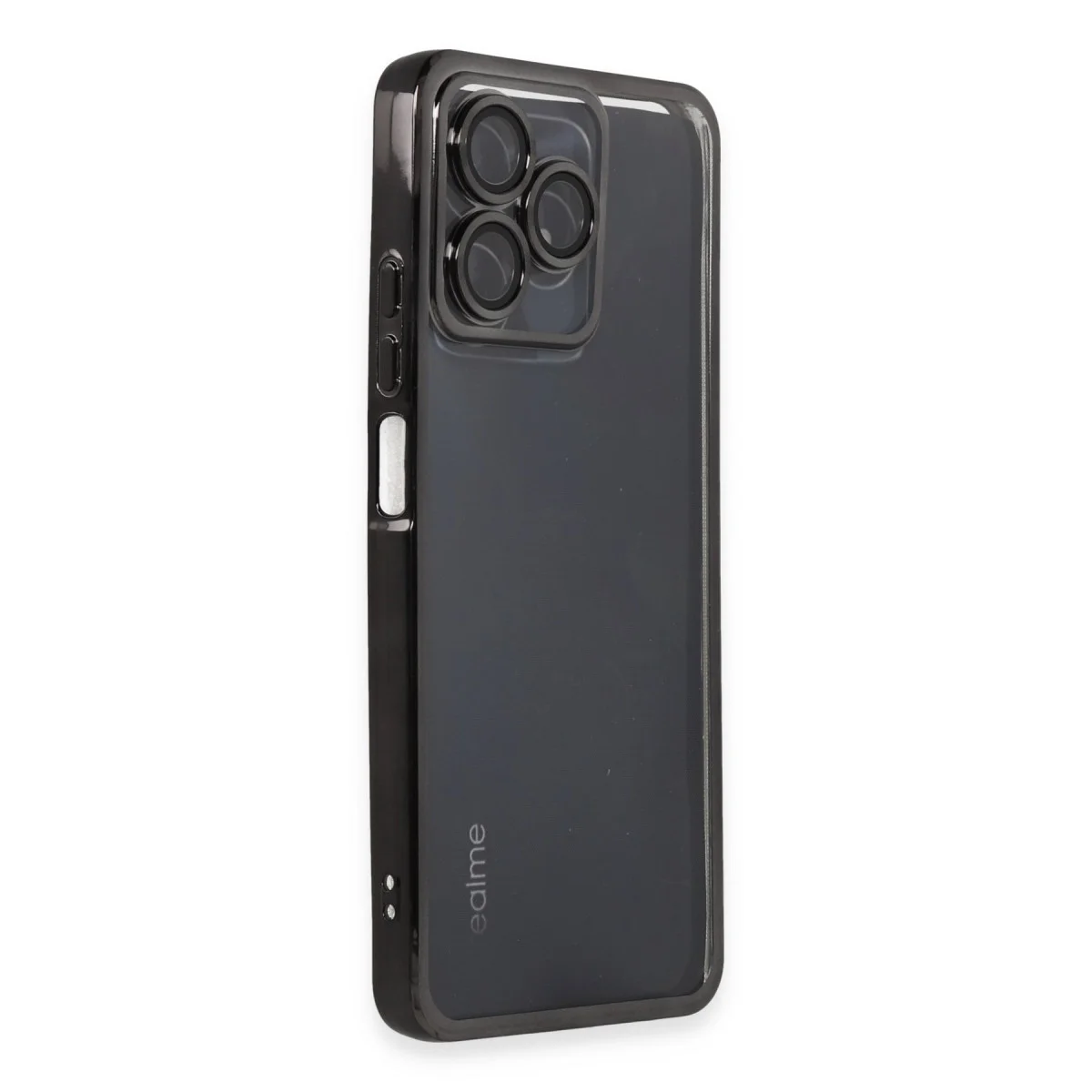 Northcity C53 Kılıf Razer Lensli Silikon - Siyah Koruma Kılıfı