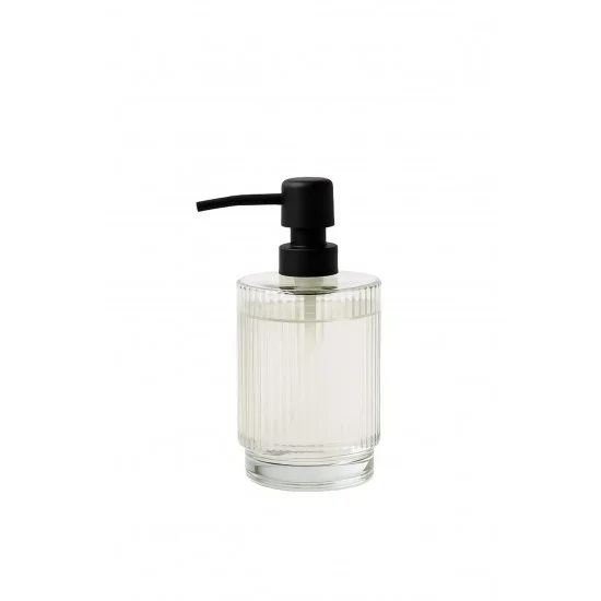 Cam Şeffaf Sıvı Sabunluk 200 ml Banyo Lavabo - Minimalist Tasarım