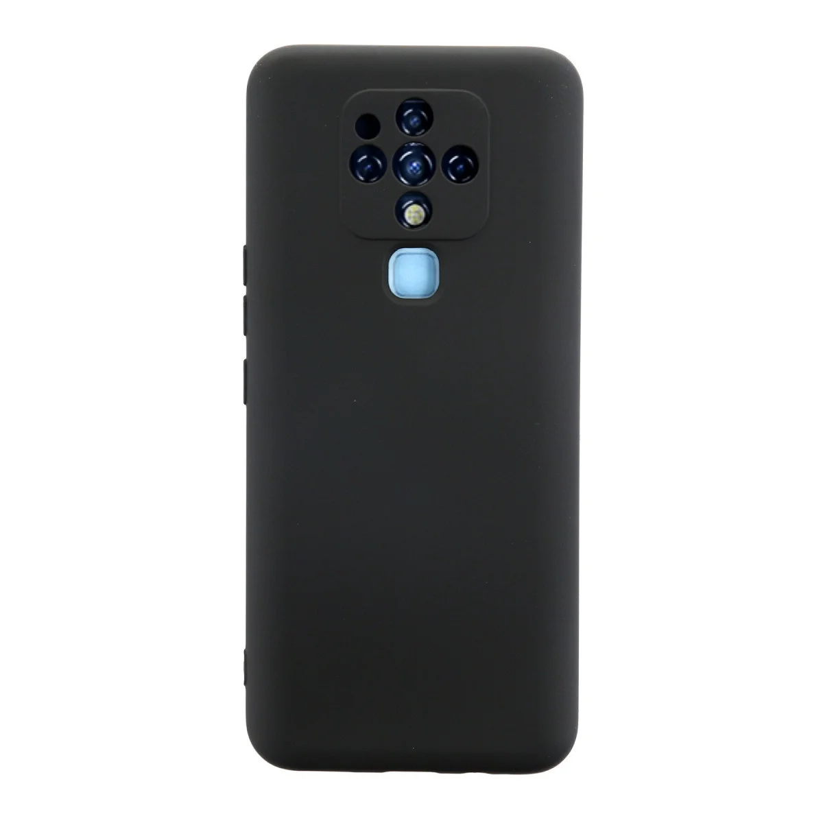 Northcity Camon 16 Nano İçi Kadife Silikon Kılıf - Siyah