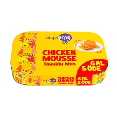 Northcity Cat Mousse Tavuklu Yetişkin Kedi Konservesi 85 Gr - 6 Al 5 Öde Fırsatı