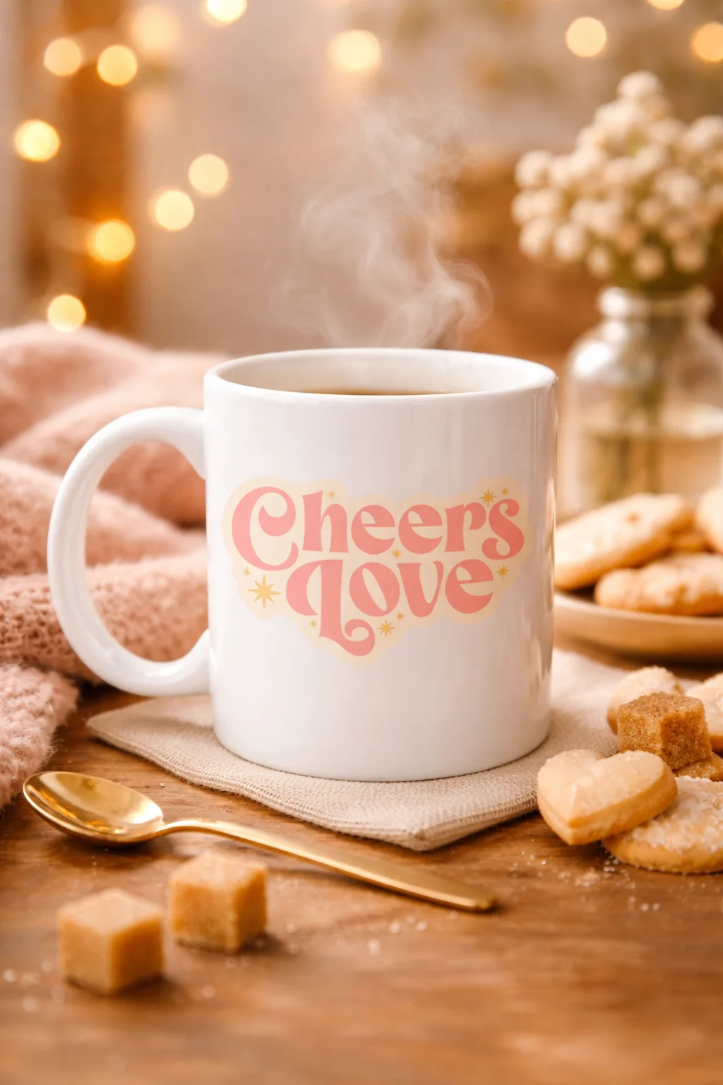 Northcity Cheers Love Model 31 Porselen Kupa - Sıcacık Kahve Keyf