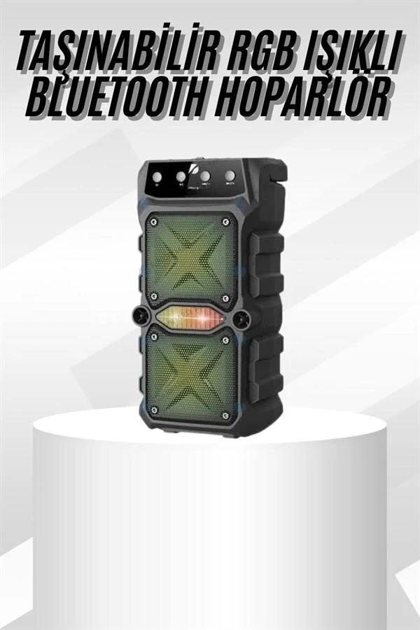 Northcity Çift Çıkışlı Kablosuz Bluetooth Hoparlör - Güçlü Batary