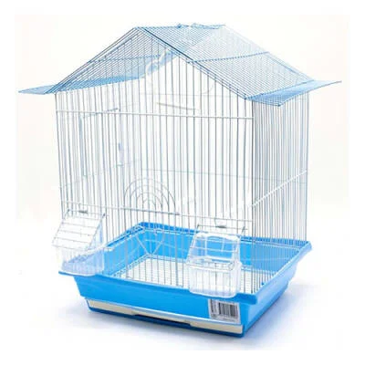 Northcity Çift Kapılı Kuş Kafesi - 34,5x28x46 Cm - Şık ve Güvenli Konfor