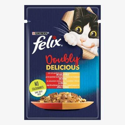 Northcity Çifte Lezzet Sığır Etli ve Tavuklu Yetişkin Kedi Konservesi 12 Adet 85 Gr