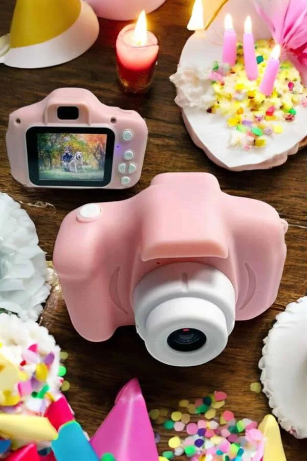 Çocuk Kamera 1080p HD 2.0 Ekranlı Profesyonel Mini Fotoğraf Makinesi - Çocuklar İçin En İyi Hediye
