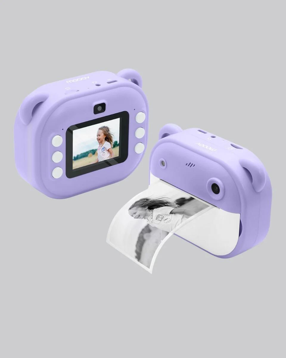 Çocuklar İçin Şipşak Baskı Kamera – 18 Efektli Oyunlu ve Müzik Özellikli Termal Fotoğraf Makinesi