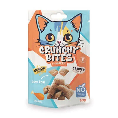 Northcity Crunchy Bites Tavuklu Kedi Ödül Maması 60 Gr - Lezzetli ve Çıtır Ödül