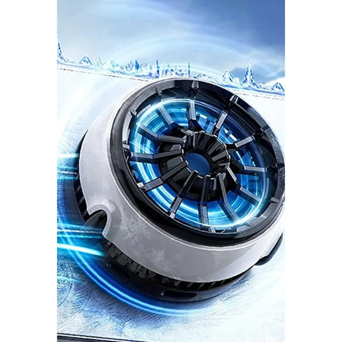 Northcity CX03 15W Radyatör Telefon Soğutucu Fan - Kablosuz Şarjlı Sessiz Soğutucu