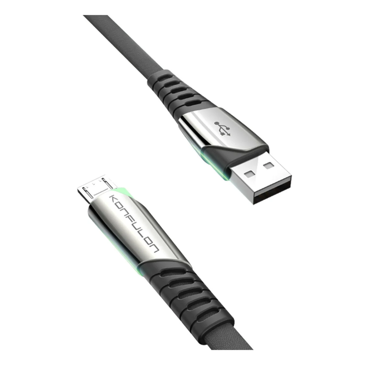 Northcity DC16 Mikro USB Kablo 1M 2.4A - Dayanıklı Siyah Şarj Kırlangıcı