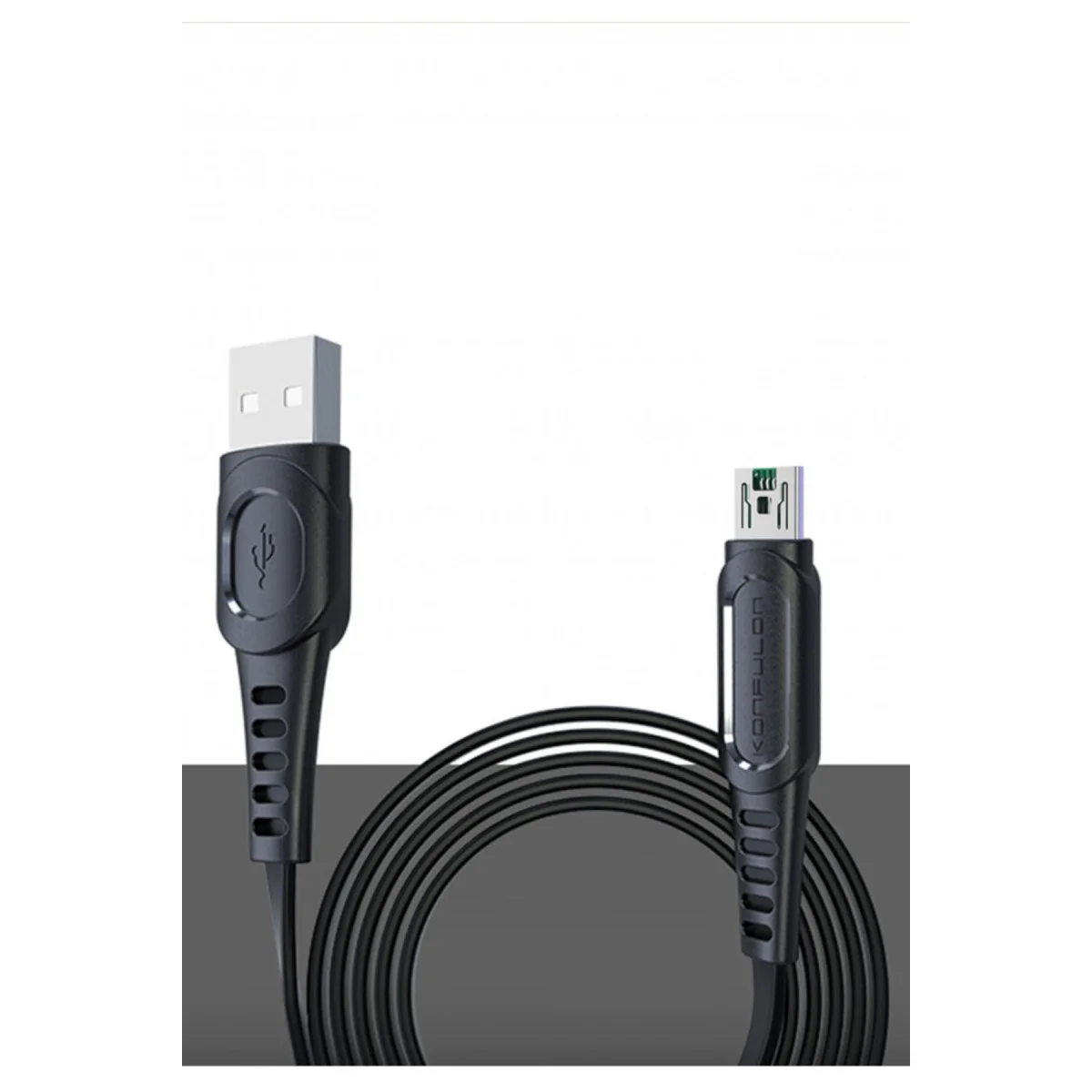 Northcity DC24 1.2M Yüksek Hızlı 4A Micro USB Kablo - Siyah
