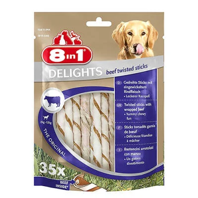 Northcity Delights Bones Biftekli Twested Sticks Burgu Çubuğu Köpek Ödülü 190 Gr