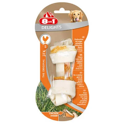 Northcity Delights Bones Düğümlü Tavuklu Ağız Bakım Kemik Köpek Ödülü Small 35 Gr - Tavuk Kokulu Lezzet