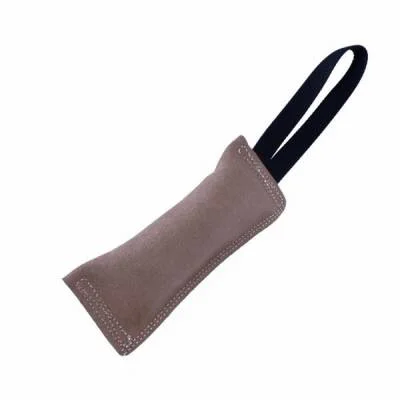 Northcity Deri Eğitim Köpek Isırma Yastığı Bej 6x25 Cm - Dayanıklı Köpek Eğitim Araçları
