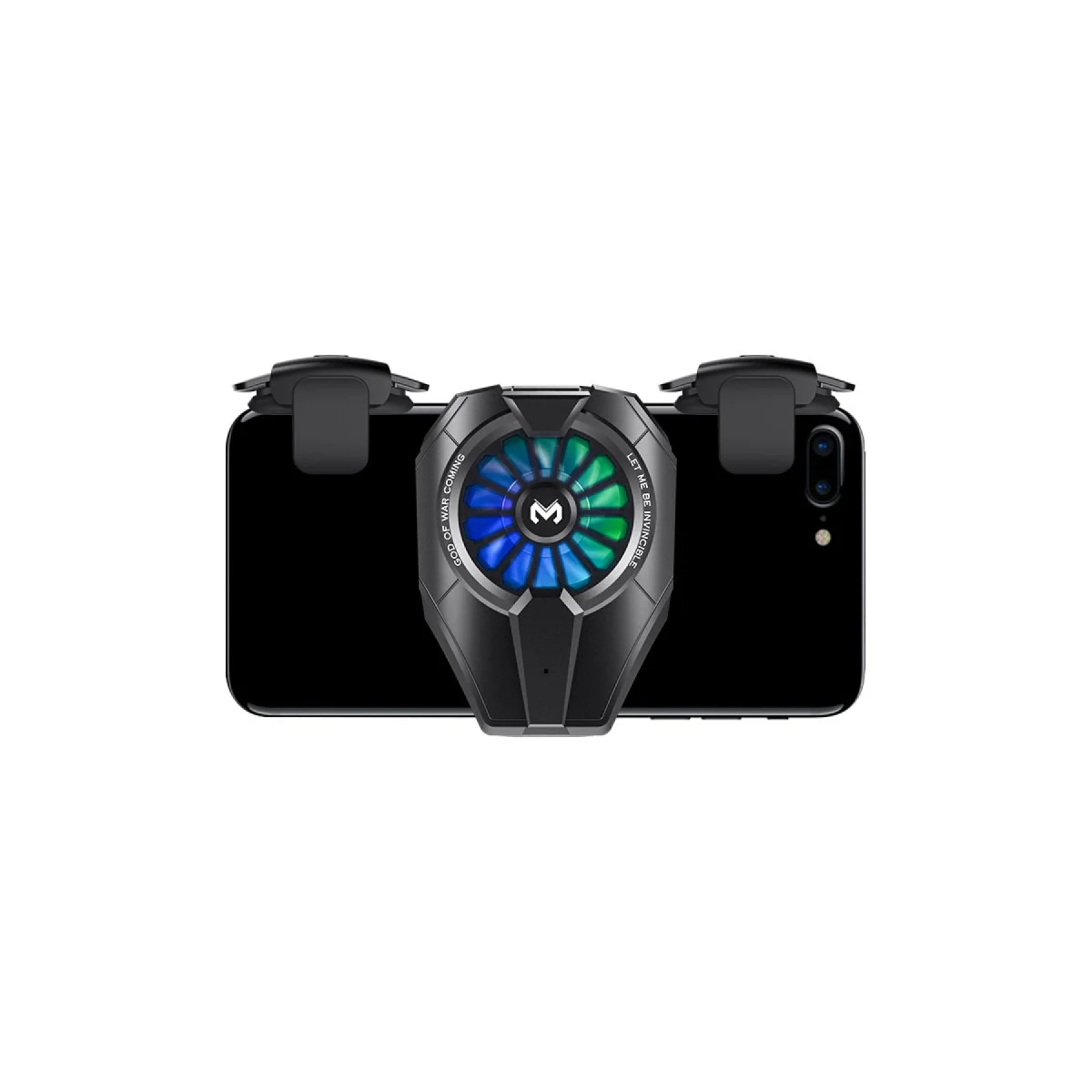 Northcity DL06 RGB Radyatör Telefon Soğutucu Fan Siyah - Yüksek Performanslı Soğutma ve Estetik Tasarım