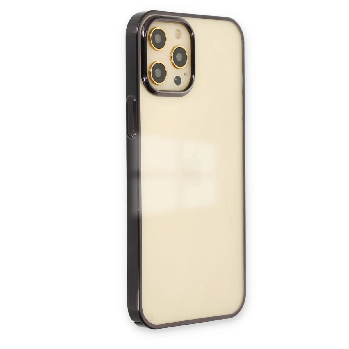 Northcity Element Silikon Kılıf - iPhone 12 Pro Max Koruması - Siyah