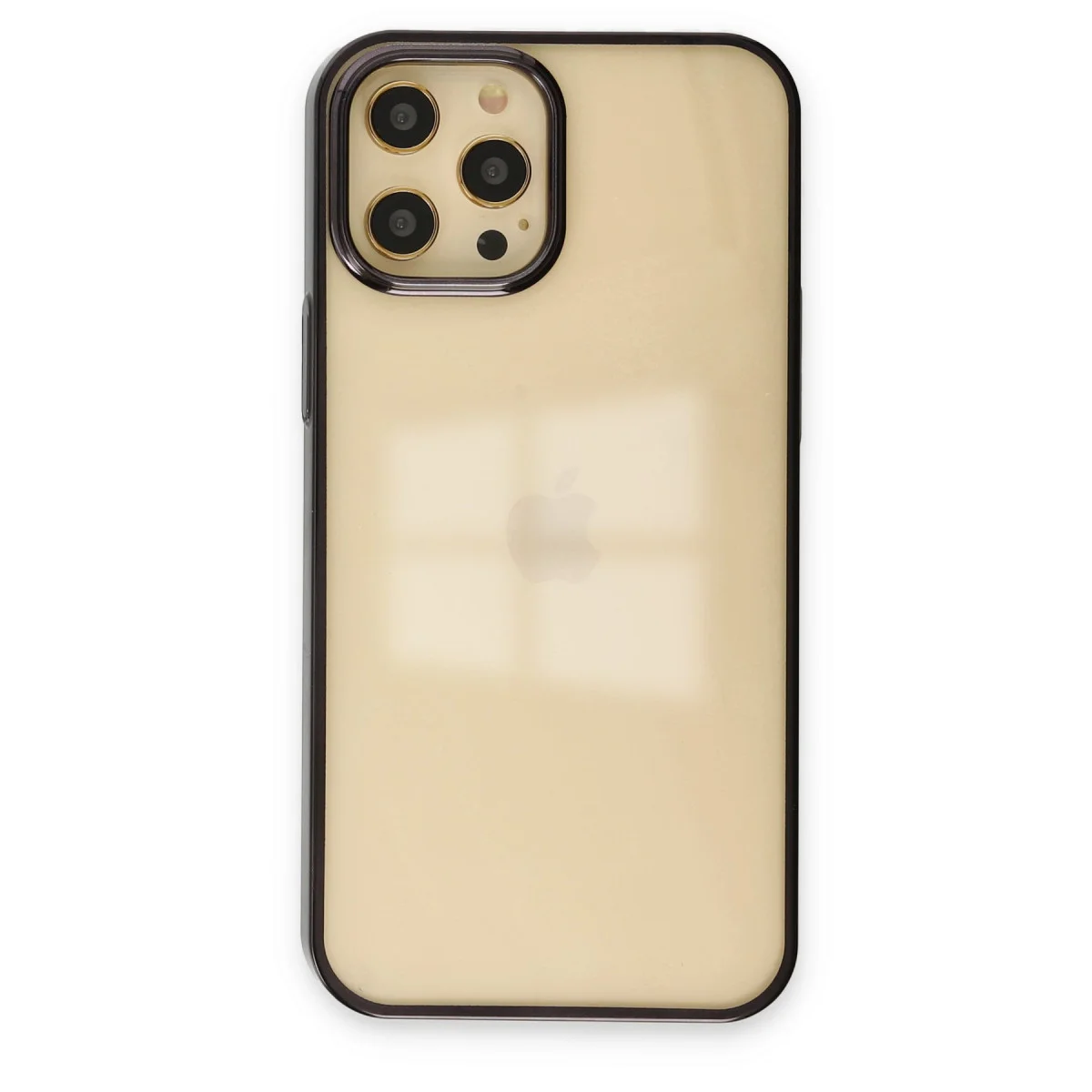 Northcity Element Silikon Kılıf - iPhone 12 Pro Max Koruması - Siyah