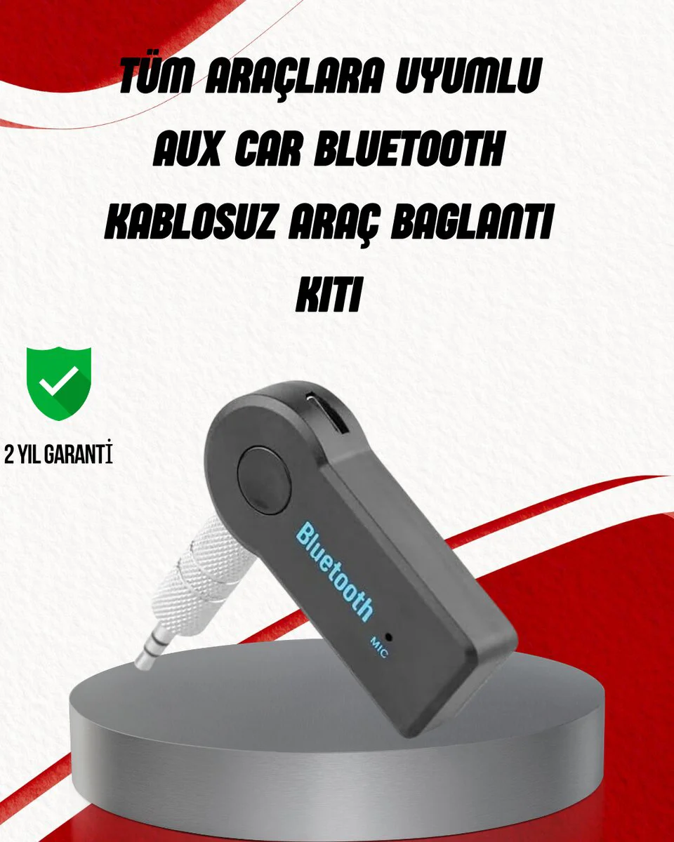 Eller Serbest Bluetooth AUX Araç Kiti - Kablosuz Ses ve Güvenli Sürüş Fiyatı, Yorumları ve Özellikleri