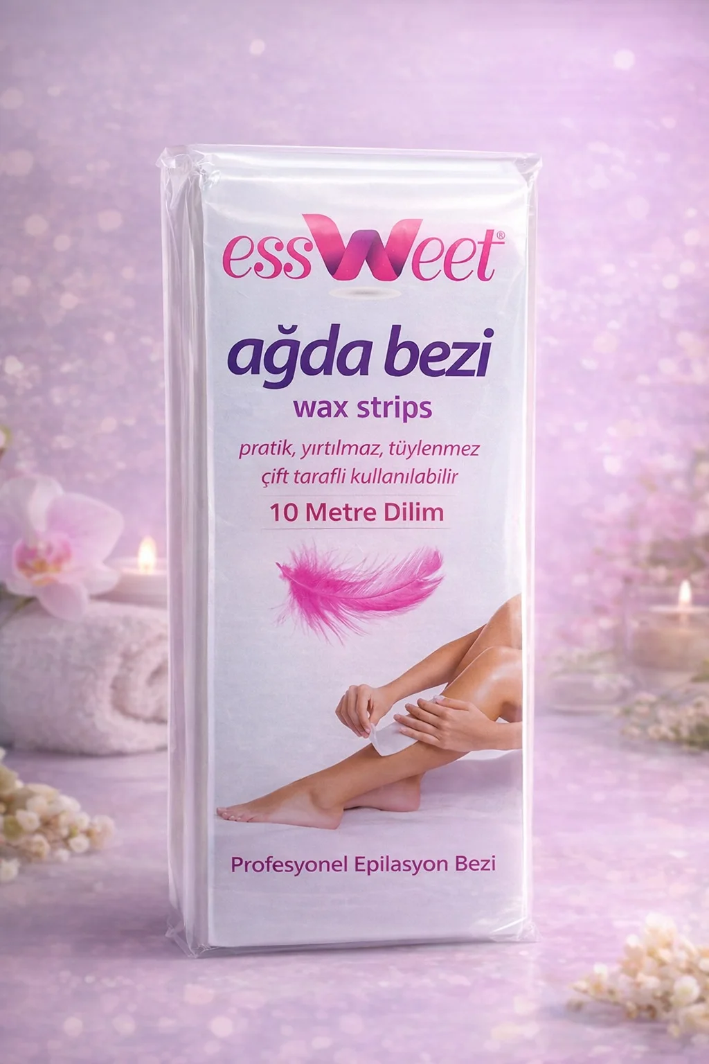 Northcity Essweet Ağda Bezi 10 Metre Çift Taraflı Yırtılmaz Profe