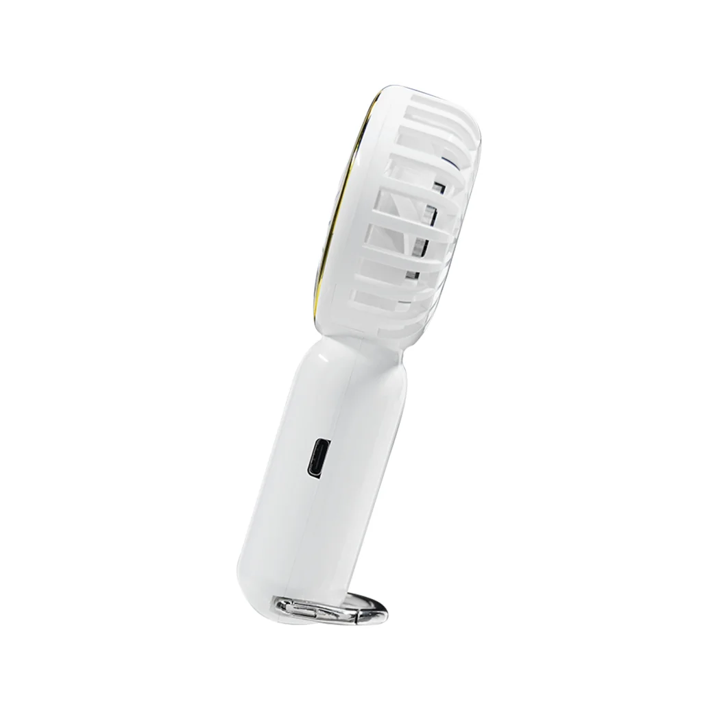 Everest EFN11 Beyaz 3 Kademeli Hızlı Vantilatör - Dahili 900mAh Batarya ve Type-C Şarj