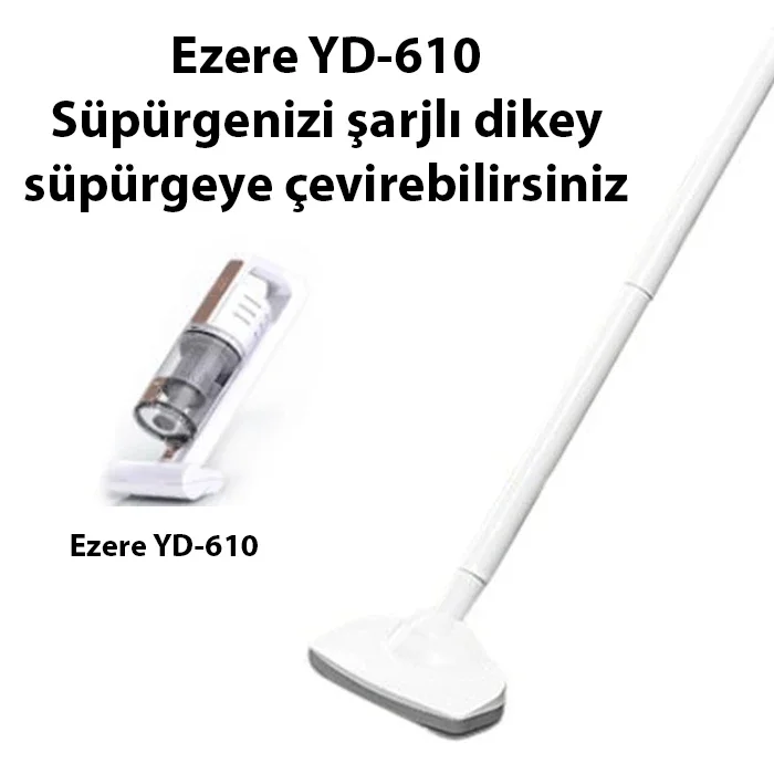Northcity Ezere YD-610 Boru & Başlık Seti - Dikey Süpürge Dönüştü