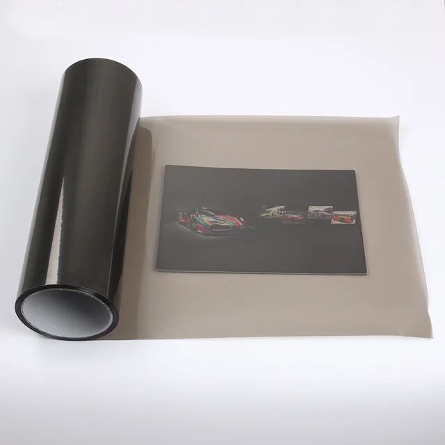 Northcity Far ve Stop Filmi 1m x 30cm Açık Siyah - Sis ve Kırılma