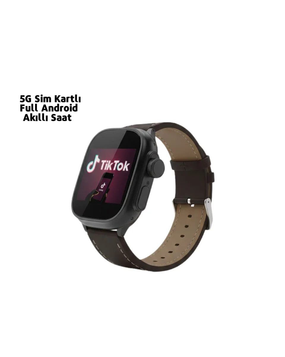 FG-3 AMOLED Android Akıllı Saat - Tam Fonksiyonlu Telefon ve SIM Kart Desteği