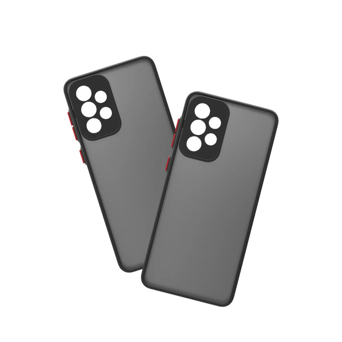 Northcity Galaksi A23 4G Montreal Silikon Kılıf Siyah - Tam Kamera ve Çizik Koruması
