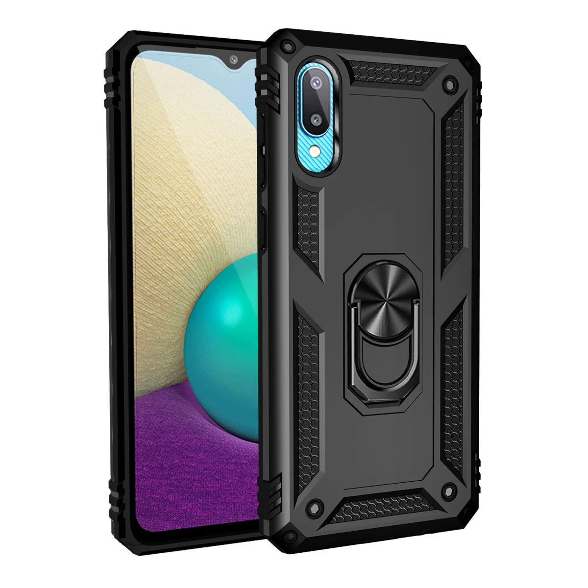 Northcity Galaxy A02 Kılıf Siyah Silikon - Ultra Koruma ve Şık Tasarım