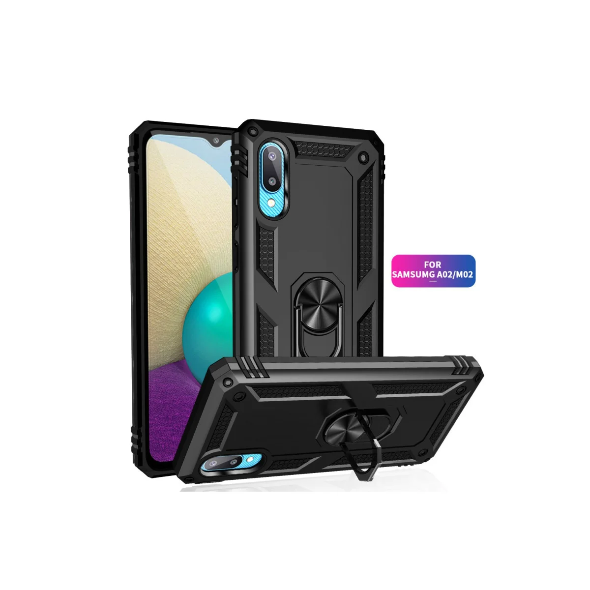 Northcity Galaxy A02 Kılıf Siyah Silikon - Ultra Koruma ve Şık Tasarım