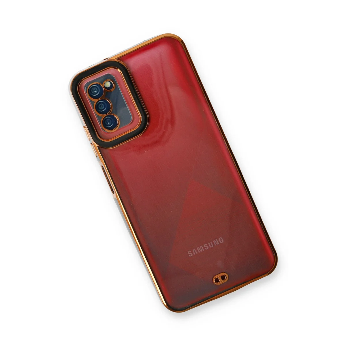 Northcity Galaxy A03S Silikon Kılıf Siyah Liva Lens Koruması