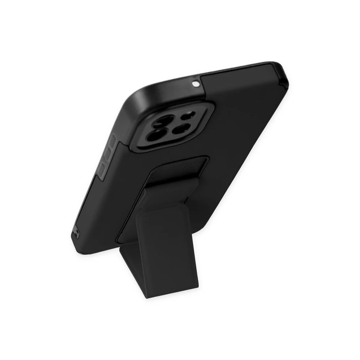 Northcity Galaxy A03 Kılıf Mega Standlı Silikon - Siyah