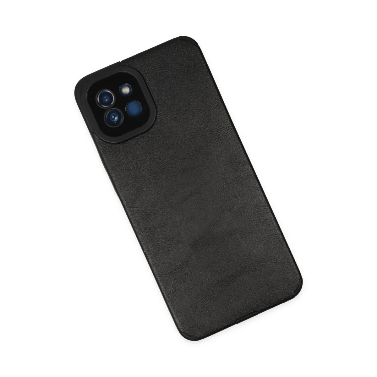Northcity Galaxy A03 Deri Kılıf - Siyah, Kamera Korumalı ve Darbe Dayanıklı