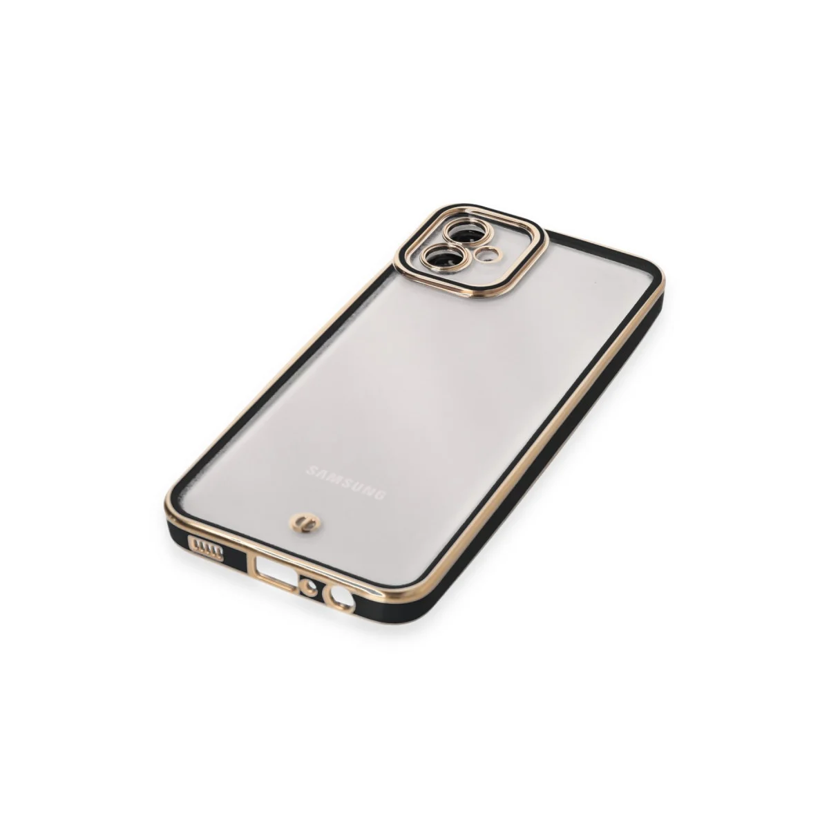 Northcity Galaxy A04E Liva Lens Silikon Kılıf - Siyah Koruma ve Estetik