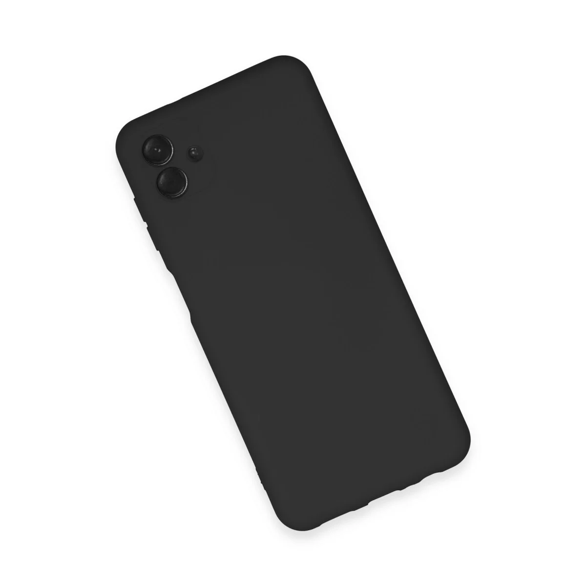 Northcity Galaxy A04E Nano İçi Kadife Silikon Kılıf - Siyah (Üstün Koruma ve Şıklık)